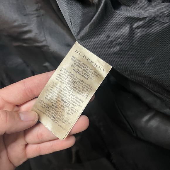 Burberry Brit Women's Rushfield Single Breasted Wool Coat Belted Size US 4 - Picture 9 of 16